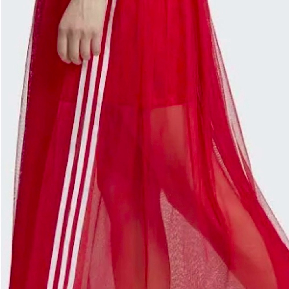 Adidas Pink Maxi Tulle Skirt
